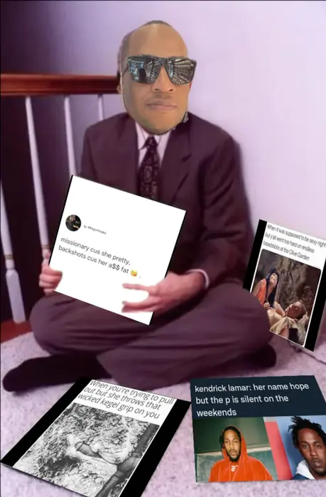 Bill Clinton listening to music meme | image tagged in memes | made with Piñata Farms meme generator