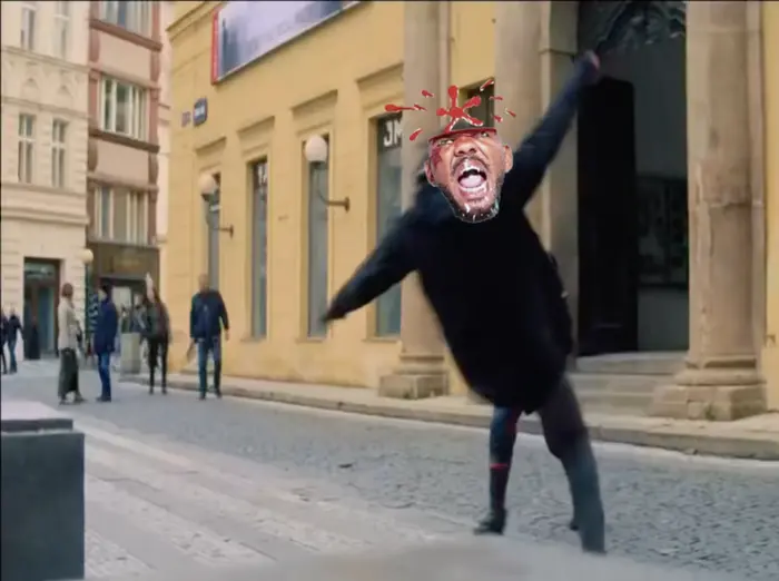 Captain America kills a man with shield meme | #piñatafarms 
#leaderboard | image tagged in memes: leaderboard, piñatafarms | made with Piñata Farms meme generator