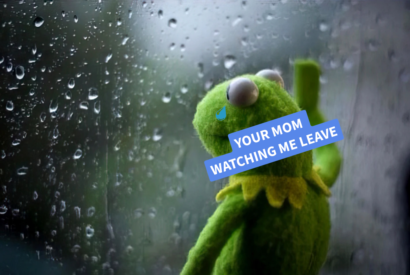 Kermit the Frog is depressed meme | image tagged in memes | made with Piñata Farms meme generator