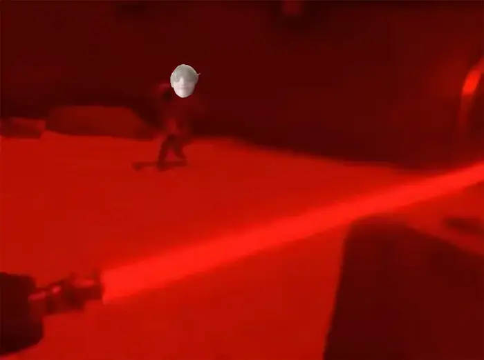 Stormtrooper in VR meme | image tagged in memes | made with Piñata Farms meme generator
