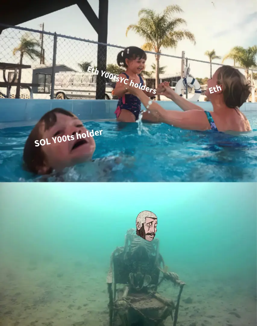swimming pool nightmare meme | image tagged in memes | made with Piñata Farms meme generator