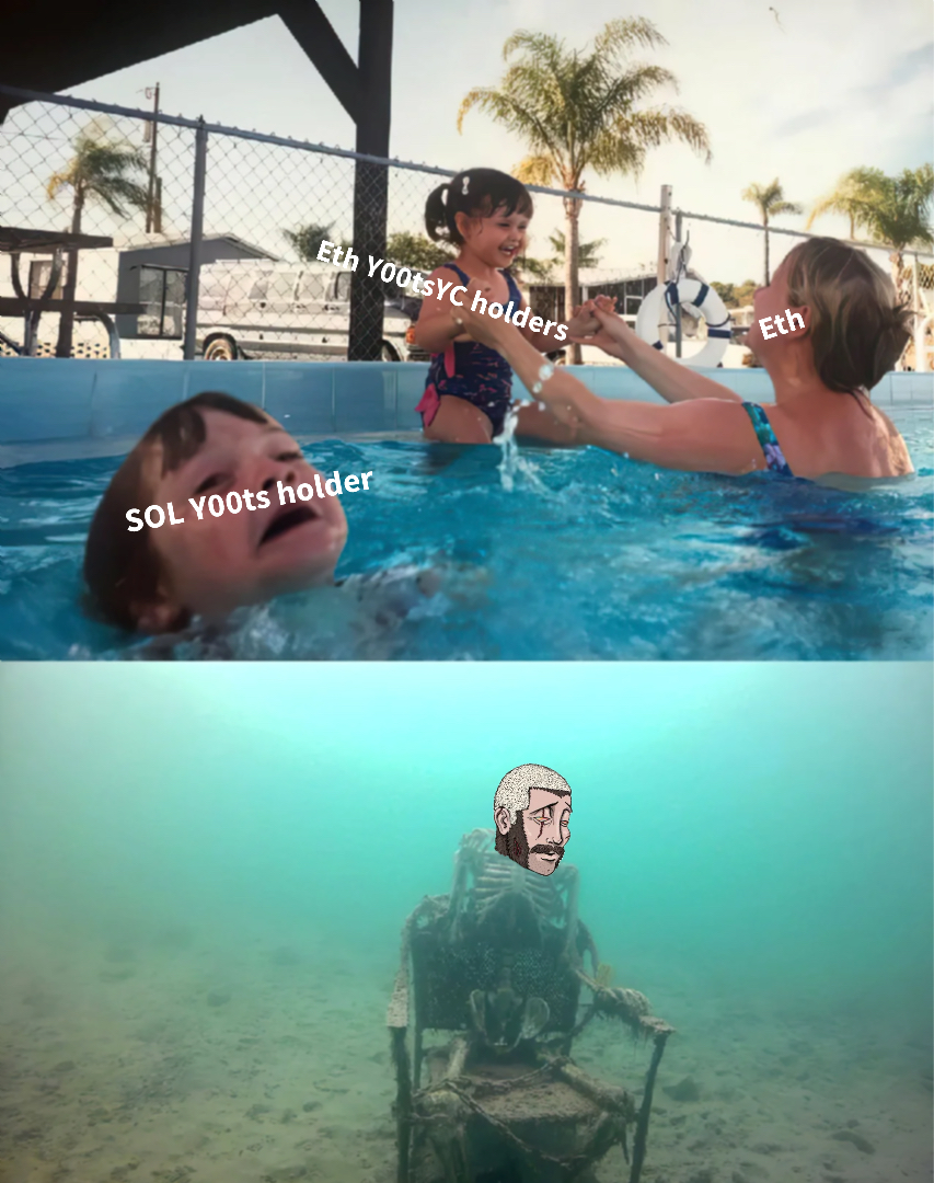 swimming pool nightmare meme | image tagged in memes | made with Piñata Farms meme generator