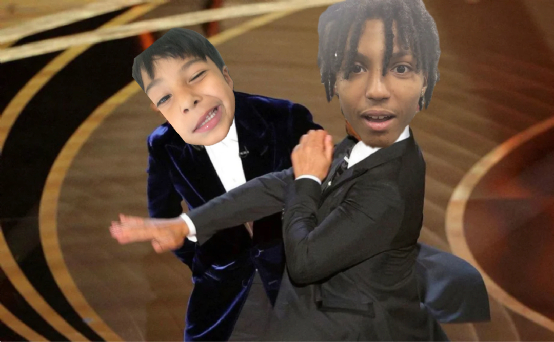 Slap meme | image tagged in memes | made with Piñata Farms meme generator