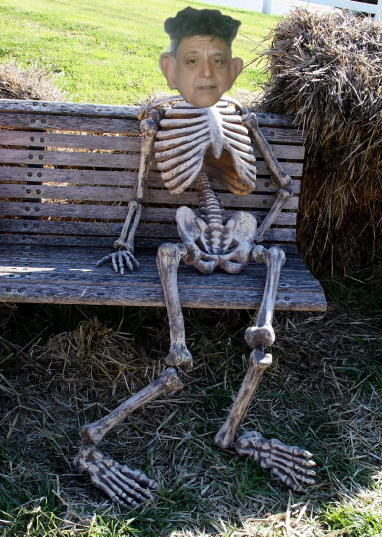 Waiting skeleton meme | image tagged in memes | made with Piñata Farms meme generator