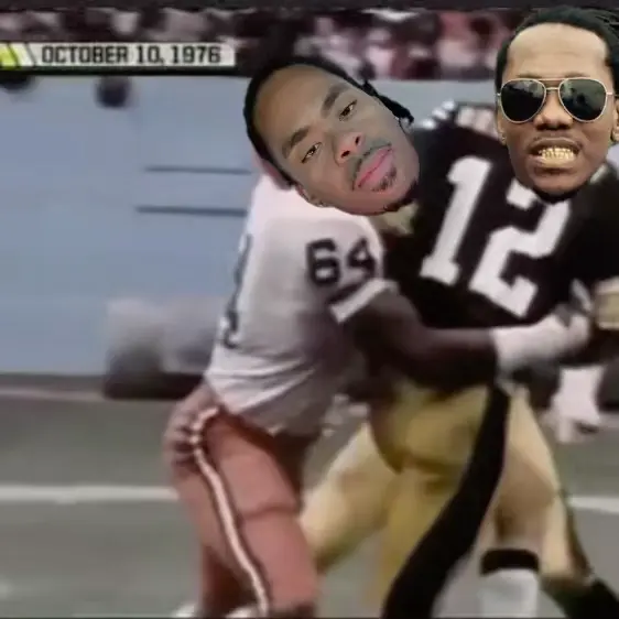 American football epic tackle meme | image tagged in memes | made with Piñata Farms meme generator