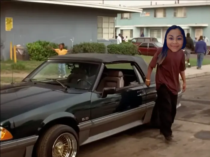 I Was Just Trippin’ with You - Menace II Society meme | image tagged in memes | made with Piñata Farms meme generator