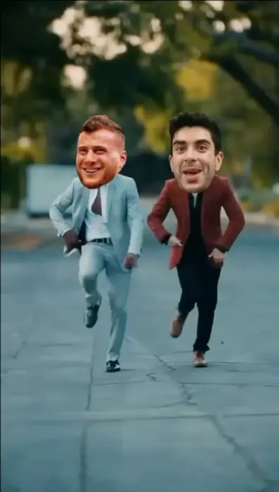 Staying alive duo dance meme | image tagged in memes | made with Piñata Farms meme generator