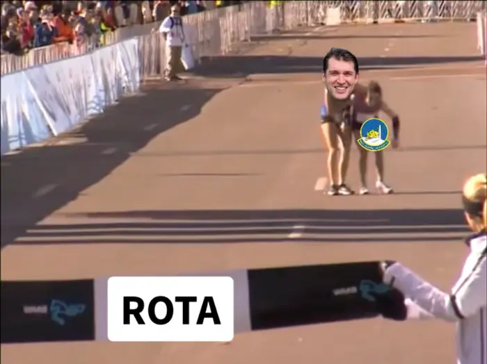 Help to the finish meme | image tagged in memes | made with Piñata Farms meme generator