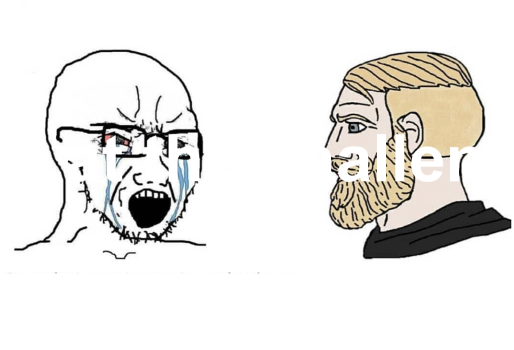 Soyboy Vs Yes Chad Meme Generator Pinata Farms The Best Meme Generator And Meme Maker For Video Image Memes