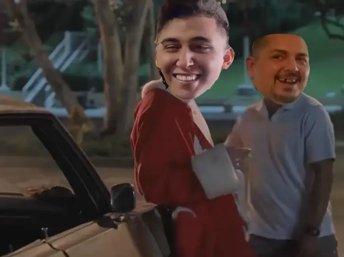 Bad Santa - I Am Not Gay meme | image tagged in memes | made with Piñata Farms meme generator