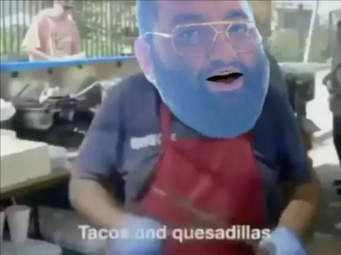 tacos taquero meme | image tagged in memes | made with Piñata Farms meme generator