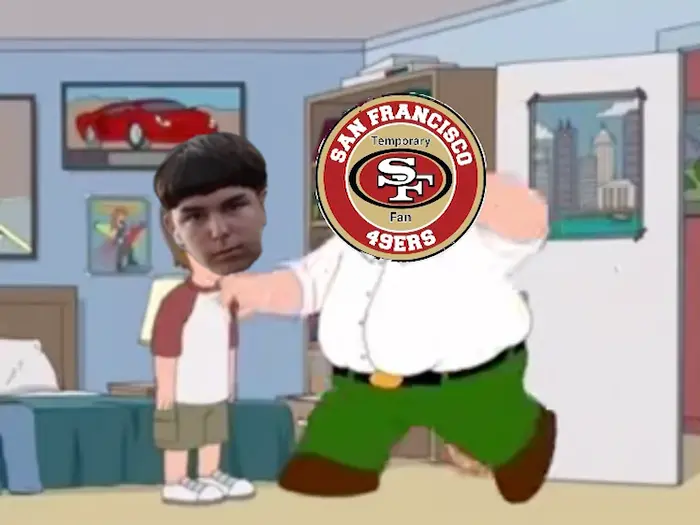 Peter griffin beats up a kid meme | image tagged in memes | made with Piñata Farms meme generator