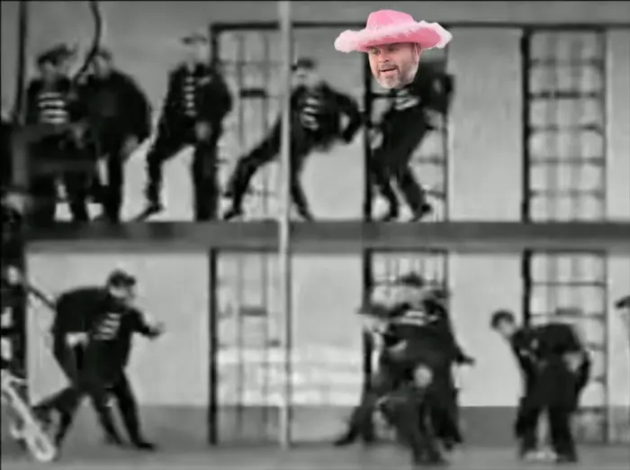 Elvis Presley - Jailhouse Rock meme | image tagged in memes | made with Piñata Farms meme generator