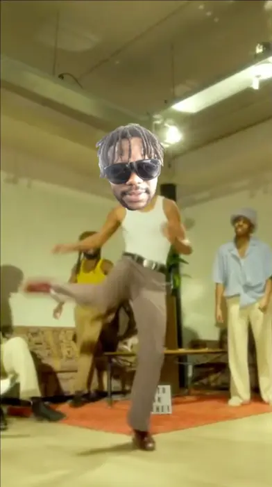 guy dancing to Rick James - Give It To Me Baby meme | image tagged in memes | made with Piñata Farms meme generator