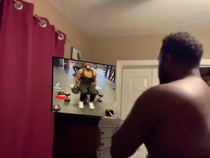 Guy smashes his TV meme | image tagged in memes | made with Piñata Farms meme generator