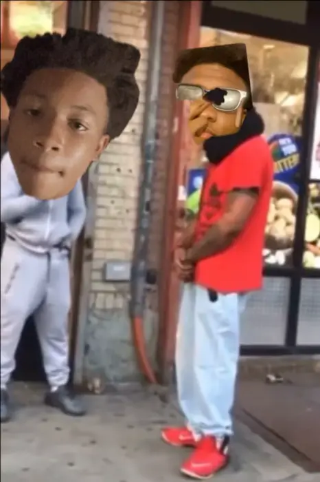 Man hit another man in the street meme | image tagged in memes | made with Piñata Farms meme generator