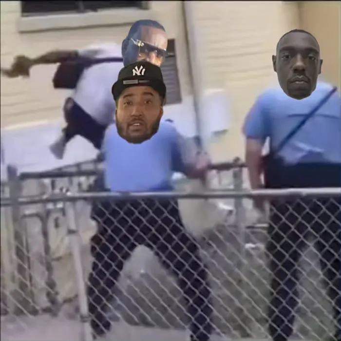 Guy tries escape from police meme | image tagged in memes | made with Piñata Farms meme generator