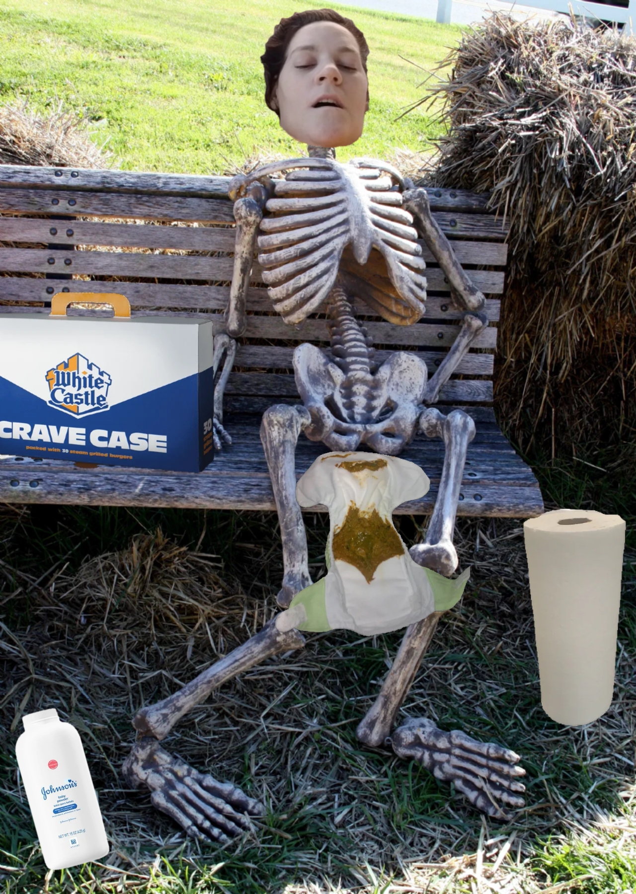 Waiting skeleton meme | image tagged in memes | made with Piñata Farms meme generator