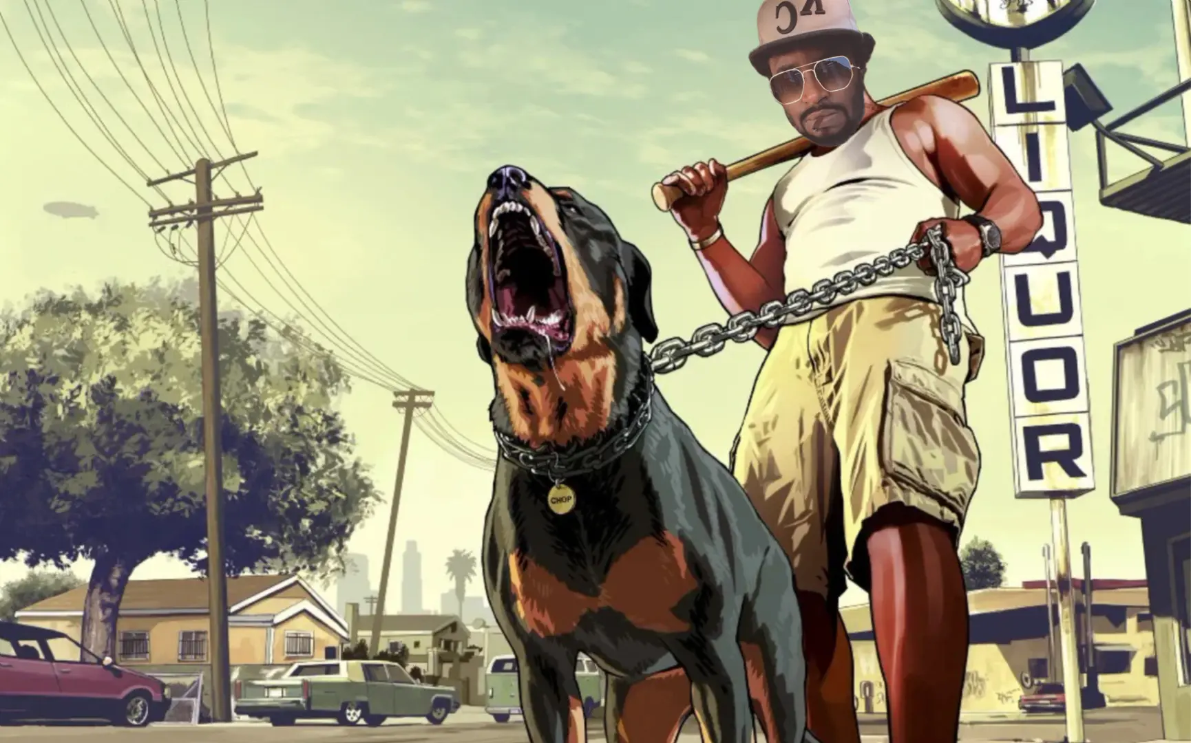 Meme image, titled: 'GTAV ', by user: yungmfsmurf