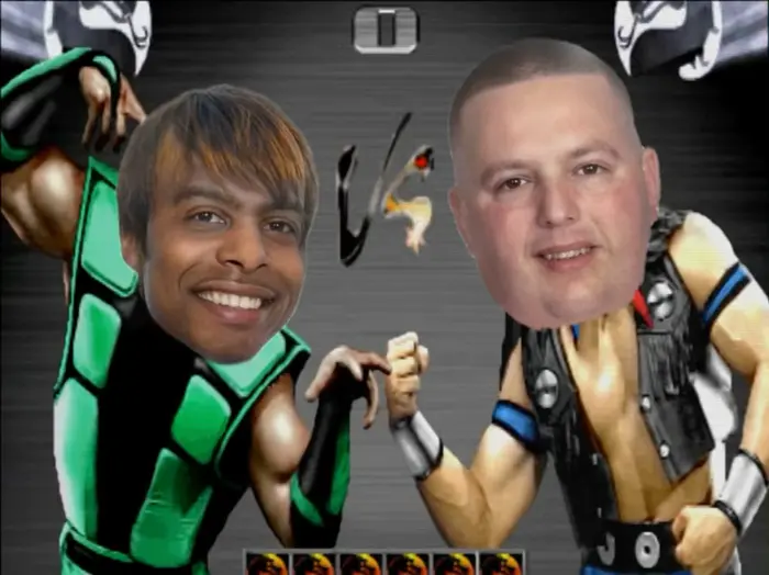 Mortal Combat Fight meme | image tagged in memes | made with Piñata Farms meme generator