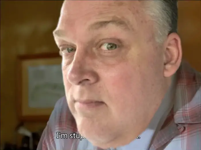 Happy Gilmore Scene - I'm stupid, you're smart meme | image tagged in memes | made with Piñata Farms meme generator