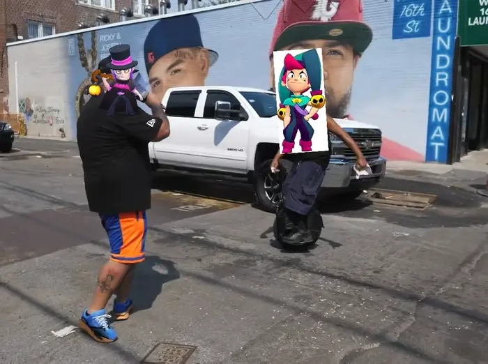 Coney Island Ski Club - Sidetalk meme | Brawl Stars And BTS | image tagged in memes | made with Piñata Farms meme generator