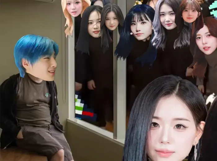 Guy looking at the party behind the window meme | Triples Members Be Like | image tagged in memes | made with Piñata Farms meme generator