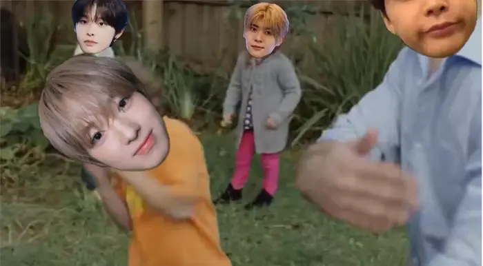 Slap everybody meme | Johnny Slap NCT Members #NCT | image tagged in memes: nct | made with Piñata Farms meme generator