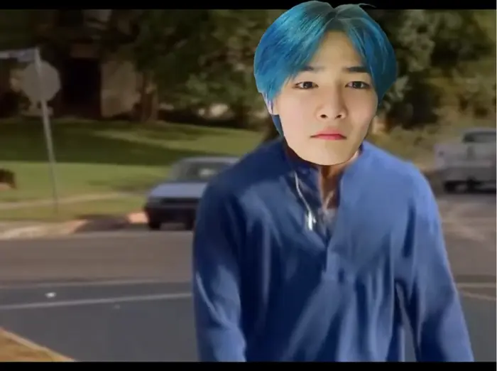 Don't Be a Menace - Ashtray hit kids meme | Beat my Friends | image tagged in memes | made with Piñata Farms meme generator