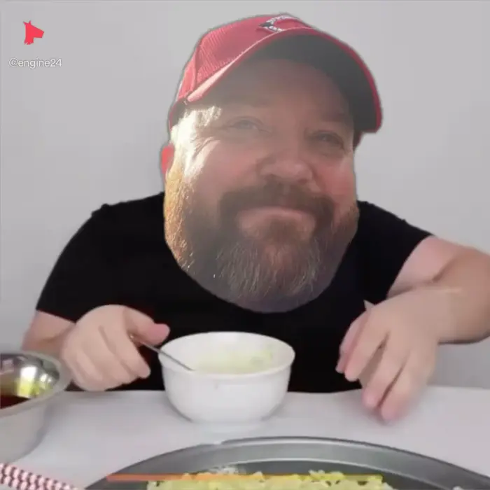 man cries and licks food from his arm meme | image tagged in memes | made with Piñata Farms meme generator