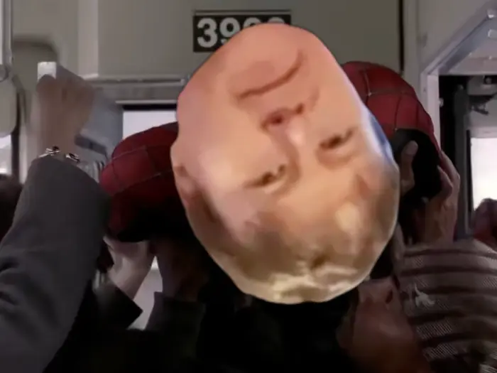 Spider-Man 2 - After stopping the Train (Pt. 1) meme | image tagged in memes | made with Piñata Farms meme generator