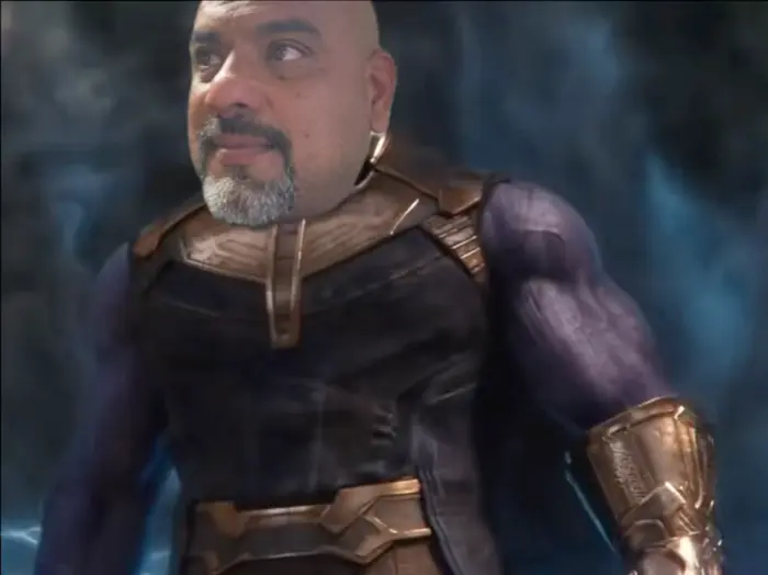 Thanos Enters Wakanda meme | image tagged in memes | made with Piñata Farms meme generator