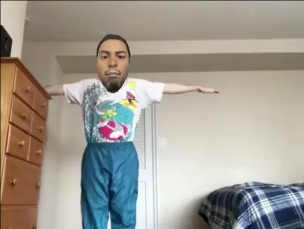 caucasion james dancing meme | image tagged in memes | made with Piñata Farms meme generator