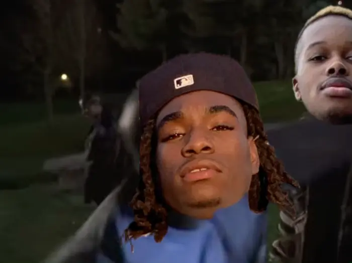 Baby Boy - Revenge in the Park meme | image tagged in memes | made with Piñata Farms meme generator