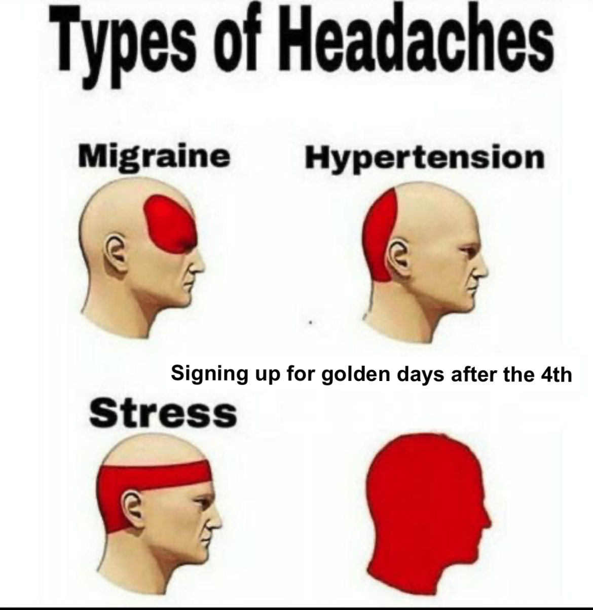 Types of Headaches meme meme | image tagged in memes | made with Piñata Farms meme generator