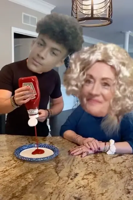 grandma prank gone wrong meme | image tagged in memes | made with Piñata Farms meme generator