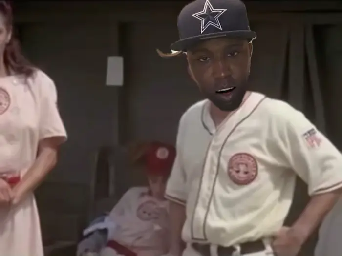A League of Their Own - There's No Crying In Baseball Scene meme | image tagged in memes | made with Piñata Farms meme generator