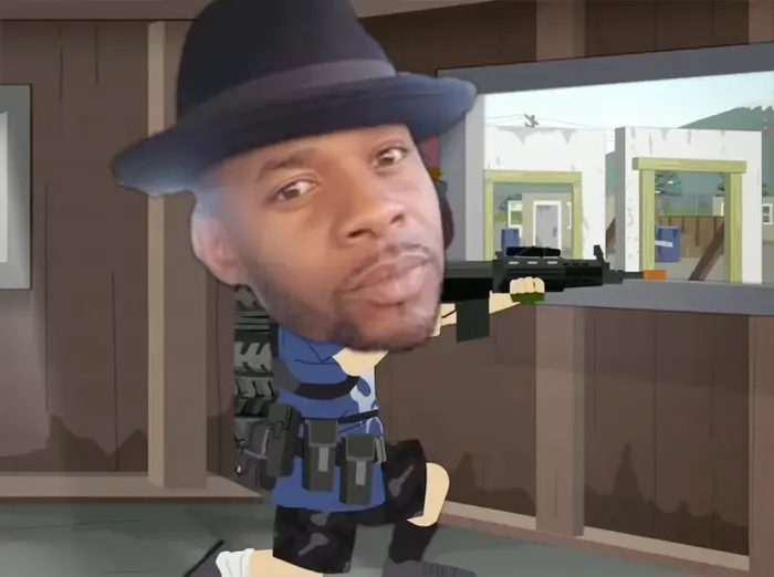 South Park Airsoft scene meme | image tagged in memes | made with Piñata Farms meme generator