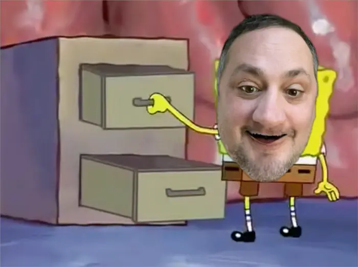 spongebob is going crazy meme | image tagged in memes | made with Piñata Farms meme generator