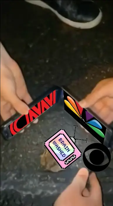 mesmerizing frog meme | Brainwashed media drones | image tagged in memes | made with Piñata Farms meme generator