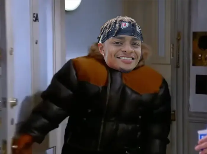 Seinfeld - George's big coat meme | NFC North QBs…#lions #bears #vikings | image tagged in memes: vikings, lions, bears | made with Piñata Farms meme generator