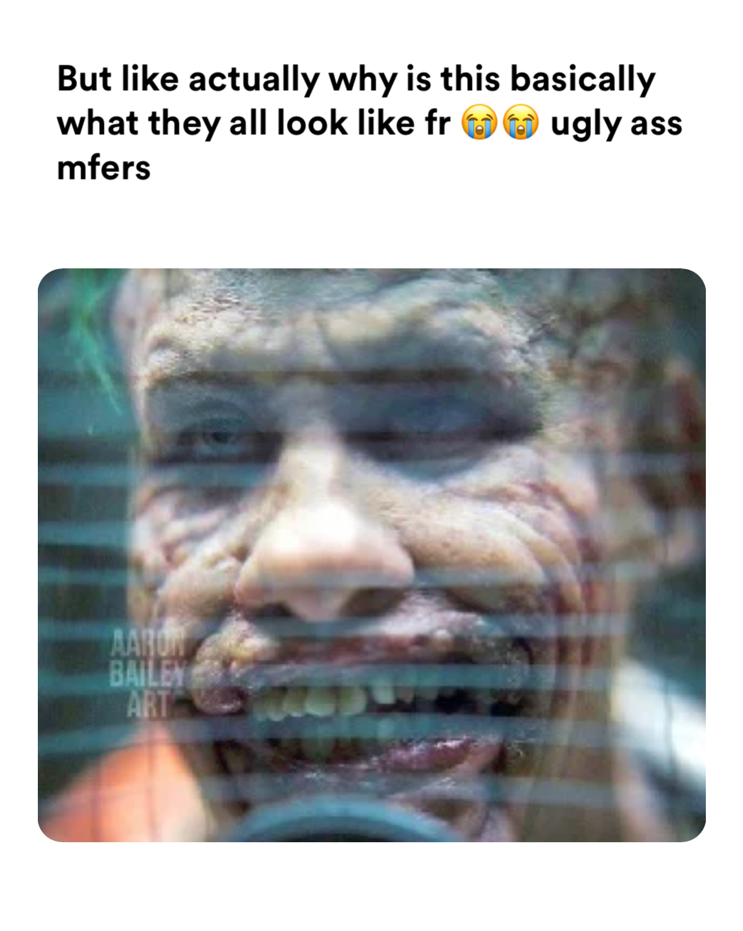 The Joker meme | But like actually why is this basically what they all look like fr 😭😭 ugly ass mfers | image tagged in memes: funny, politics | made with Piñata Farms meme generator