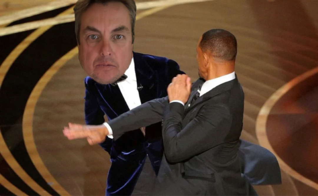 Slap meme | image tagged in memes | made with Piñata Farms meme generator