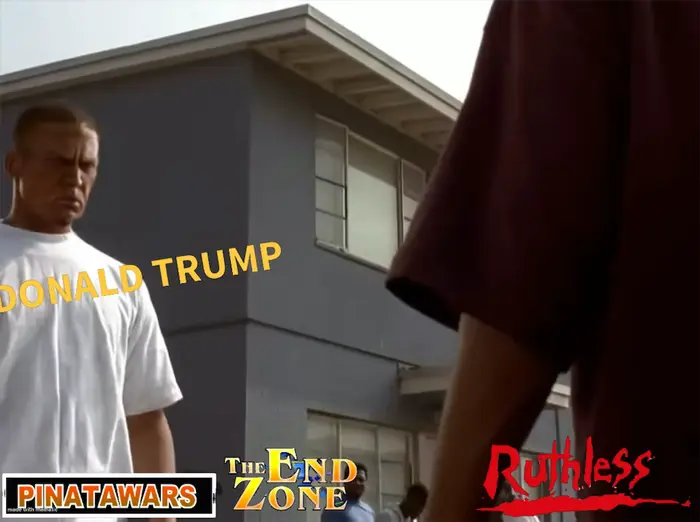 Cane vs. Ilena`s cousin in Menace 2 Society meme | 😂😂😂😂😂 | image tagged in memes | made with Piñata Farms meme generator