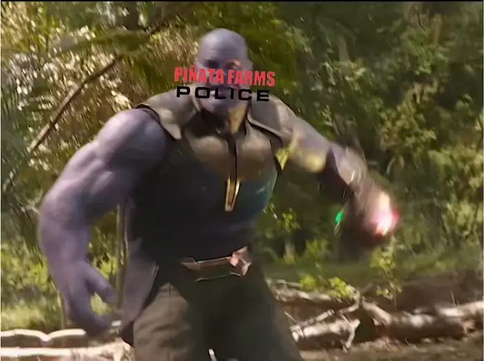Thor vs thanos meme | #👑🎯 | image tagged in memes: 👑🎯 | made with Piñata Farms meme generator