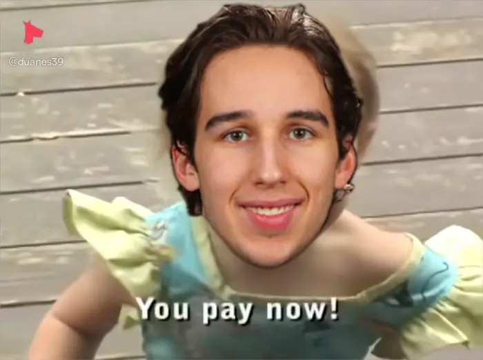 baby girl shouts "You pay now" to Will Ferrell meme | image tagged in memes | made with Piñata Farms meme generator