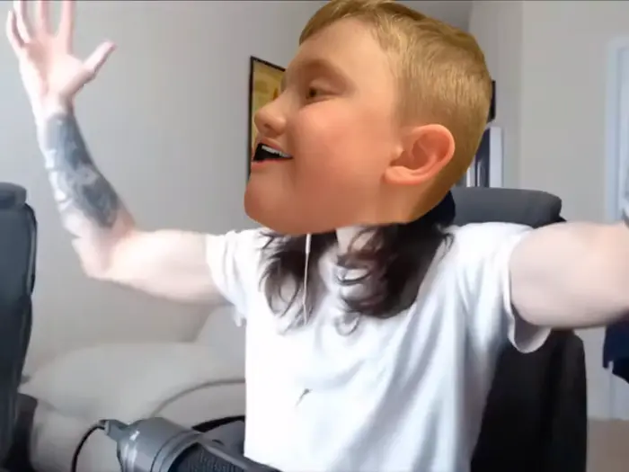 penguinz0 "Yeah Baby" scream meme | image tagged in memes | made with Piñata Farms meme generator