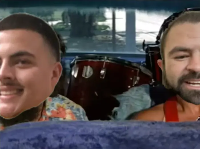 Cheech & Chong - I can't breathe man meme | image tagged in memes | made with Piñata Farms meme generator