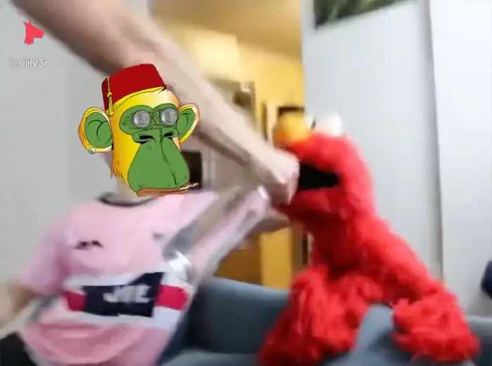 Elmo’s Wild Night meme | image tagged in memes | made with Piñata Farms meme generator