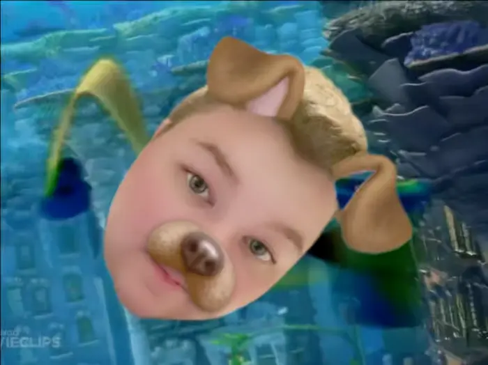 oscar the shark slayer meme | image tagged in memes | made with Piñata Farms meme generator